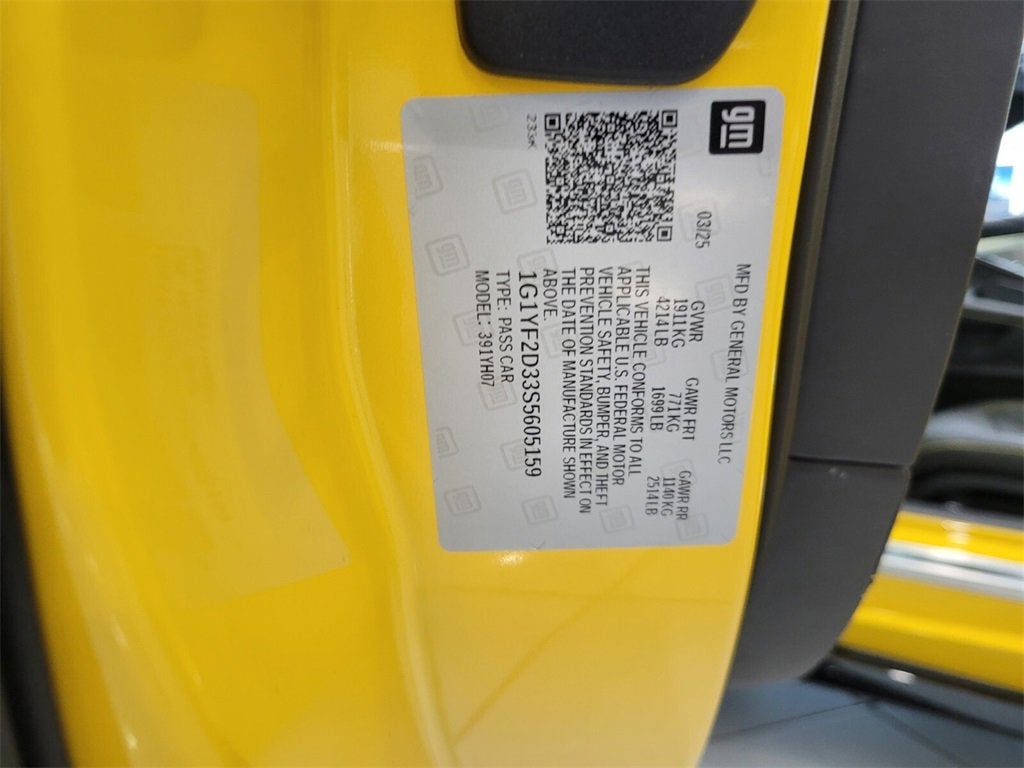 2025 Chevrolet Corvette Z06 3LZ