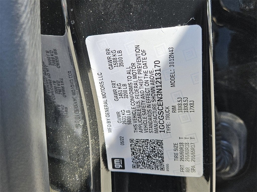 2022 Chevrolet Colorado LT