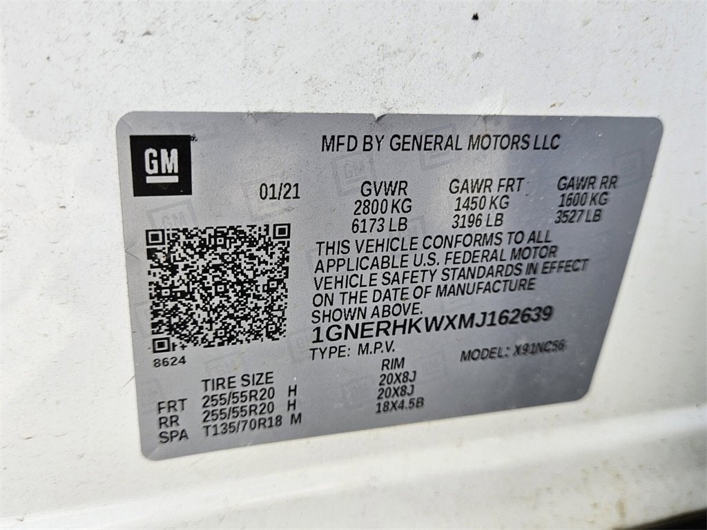 2021 Chevrolet Traverse LT Leather