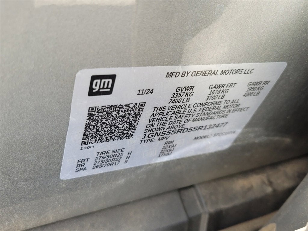 2025 Chevrolet Tahoe Premier