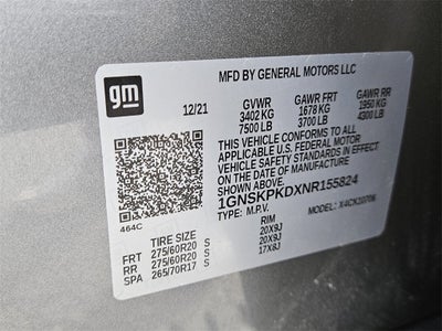 2022 Chevrolet Tahoe Z71