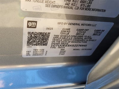 2025 GMC Sierra 1500 AT4