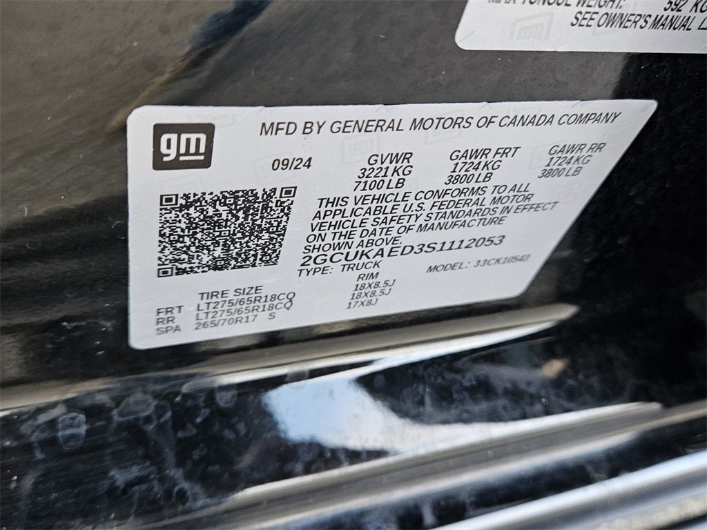 2025 Chevrolet Silverado 1500 WT