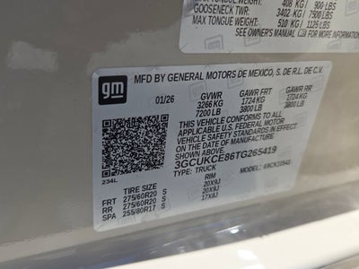 2026 Chevrolet Silverado 1500 Custom Trail Boss