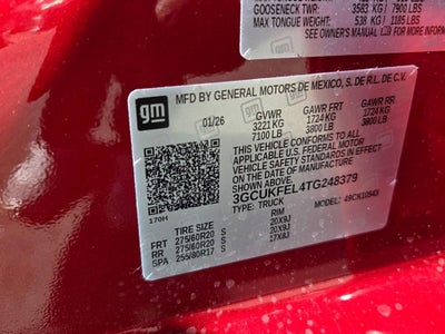 2026 Chevrolet Silverado 1500 LT Trail Boss