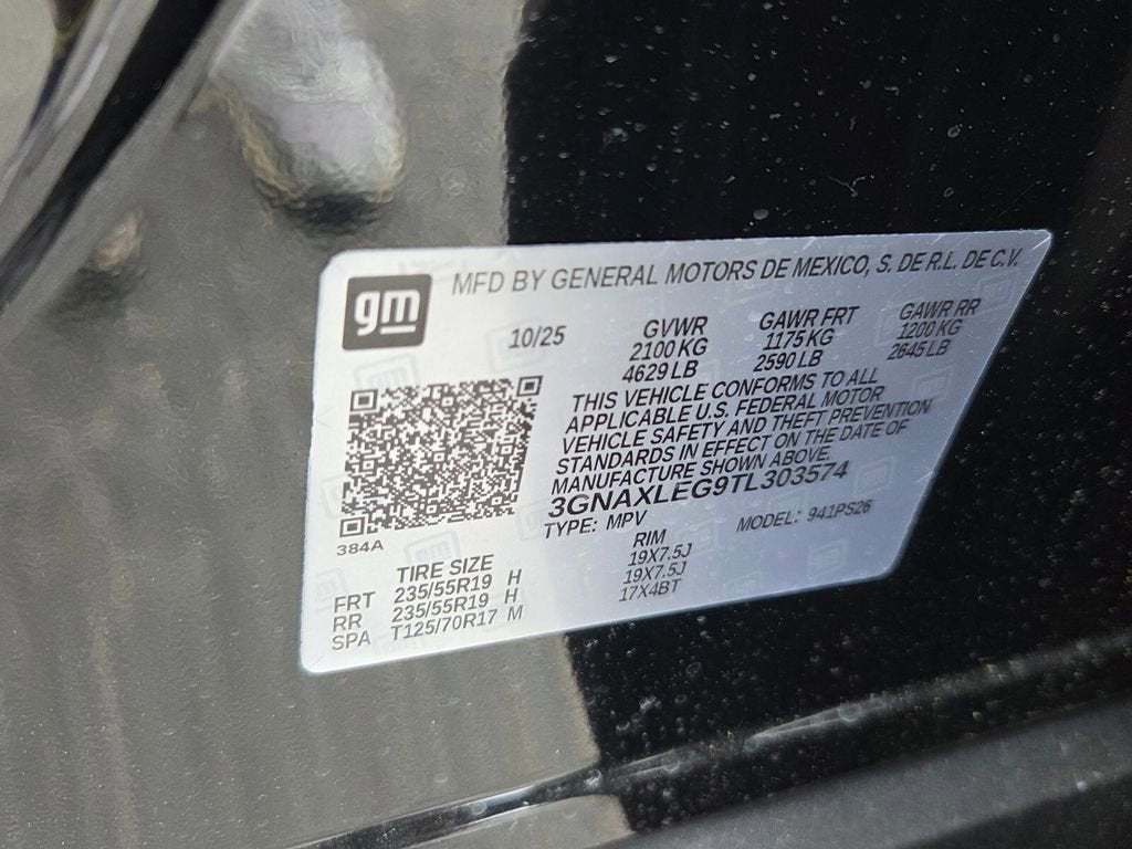 2026 Chevrolet Equinox RS