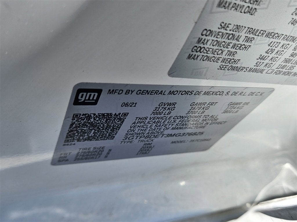 2021 GMC Sierra 1500 SLT