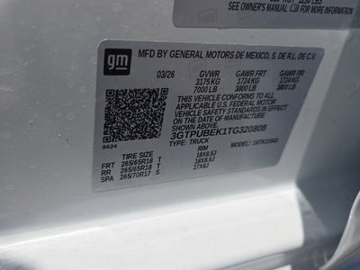 2026 GMC Sierra 1500 SLE