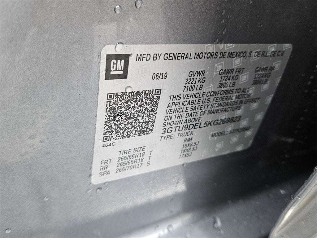 2019 GMC Sierra 1500 SLT