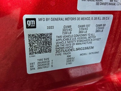 2024 GMC Sierra 1500 SLT