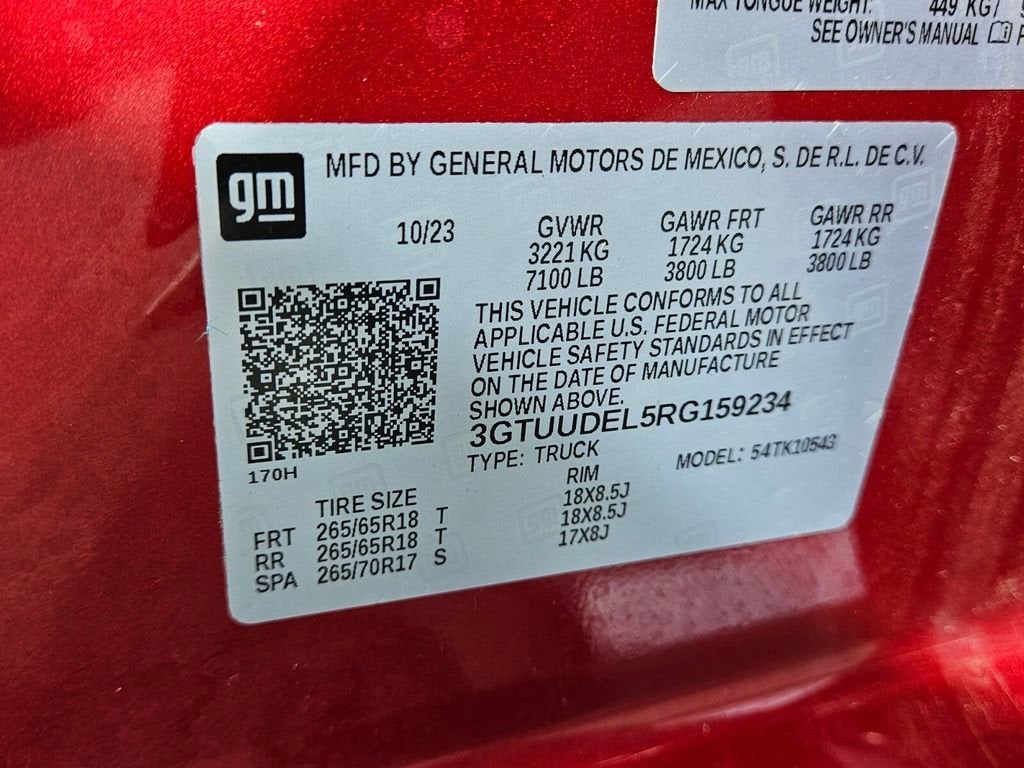 2024 GMC Sierra 1500 SLT