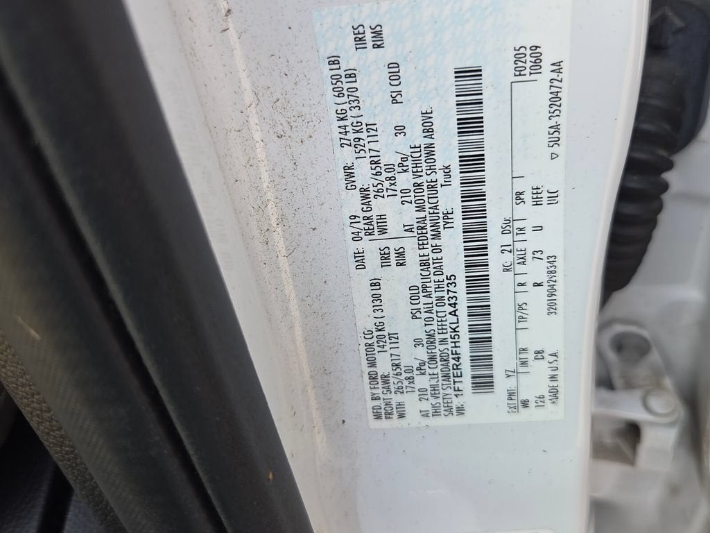 2019 Ford Ranger XL