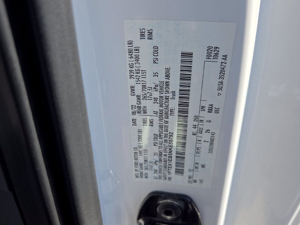 2022 Ford F-150 XLT