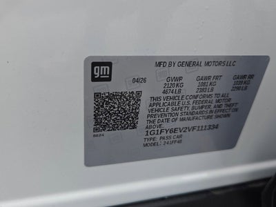 2027 Chevrolet Bolt LT