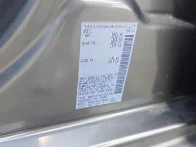 2025 Nissan Altima SV FWD