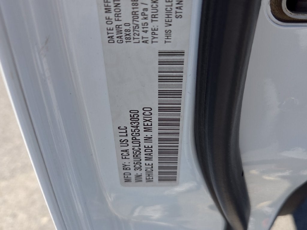 2023 RAM 2500 Tradesman Crew Cab 4x4 6'4" Box
