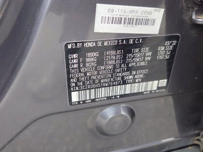 2022 Honda HR-V AWD EX