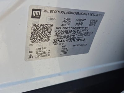 2026 Chevrolet Equinox LT