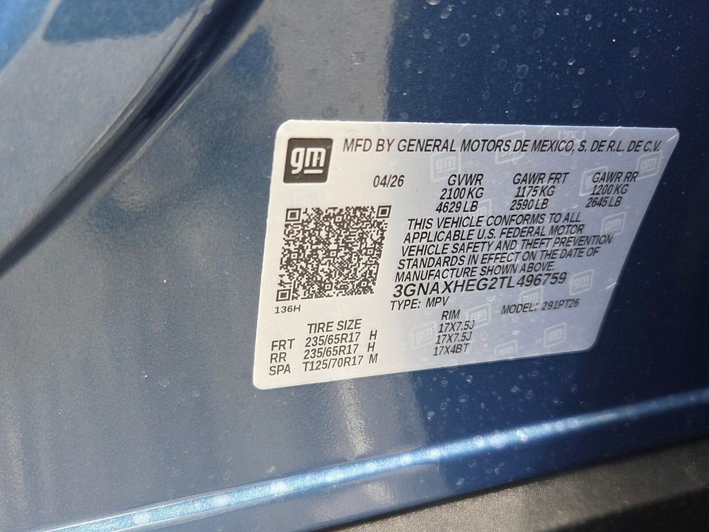 2026 Chevrolet Equinox LT