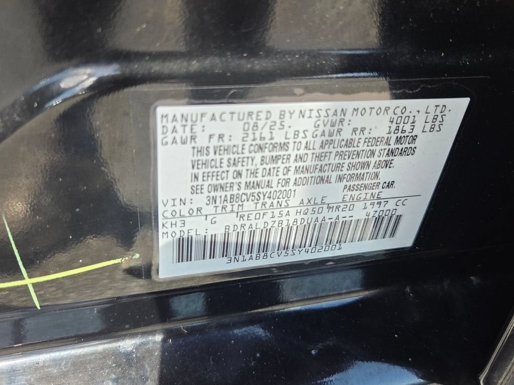 2025 Nissan Sentra SV