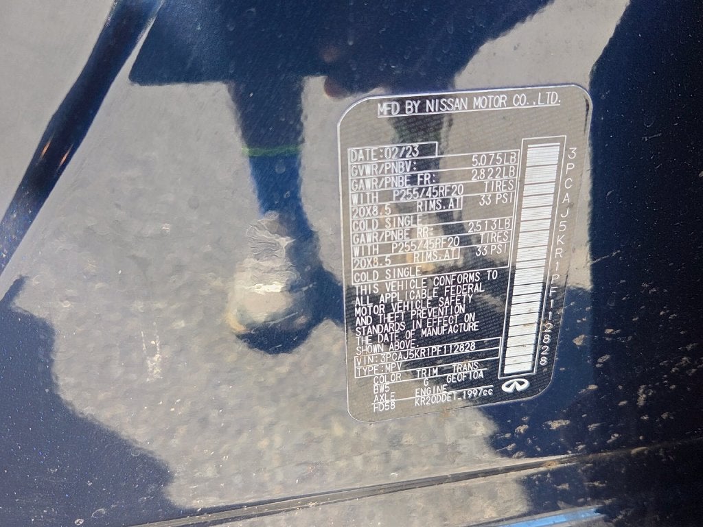 2023 INFINITI QX55 ESSENTIAL AWD