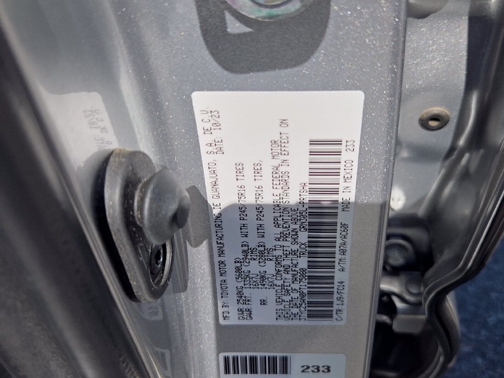 2023 Toyota Tacoma SR5 V6