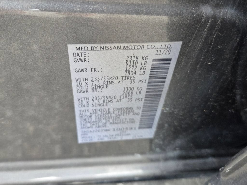 2021 Nissan Murano Platinum