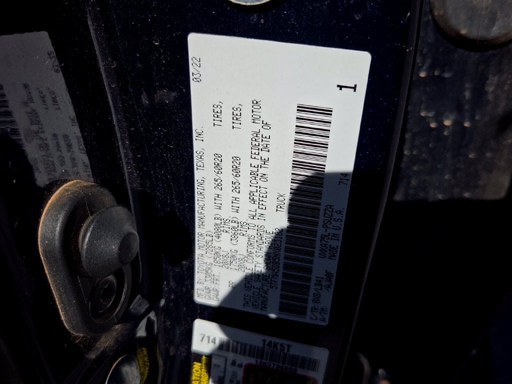 2022 Toyota Tundra 4WD 1794 Edition