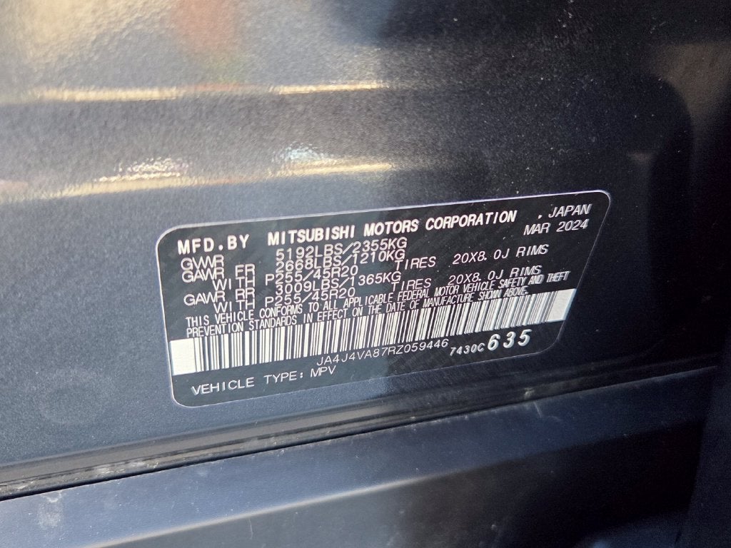 2024 Mitsubishi Outlander SE 2.5 S-AWC