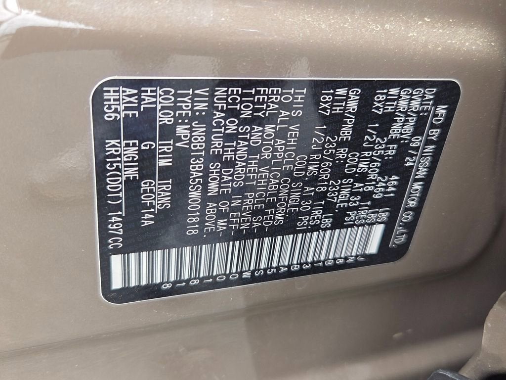 2025 Nissan Rogue SV FWD